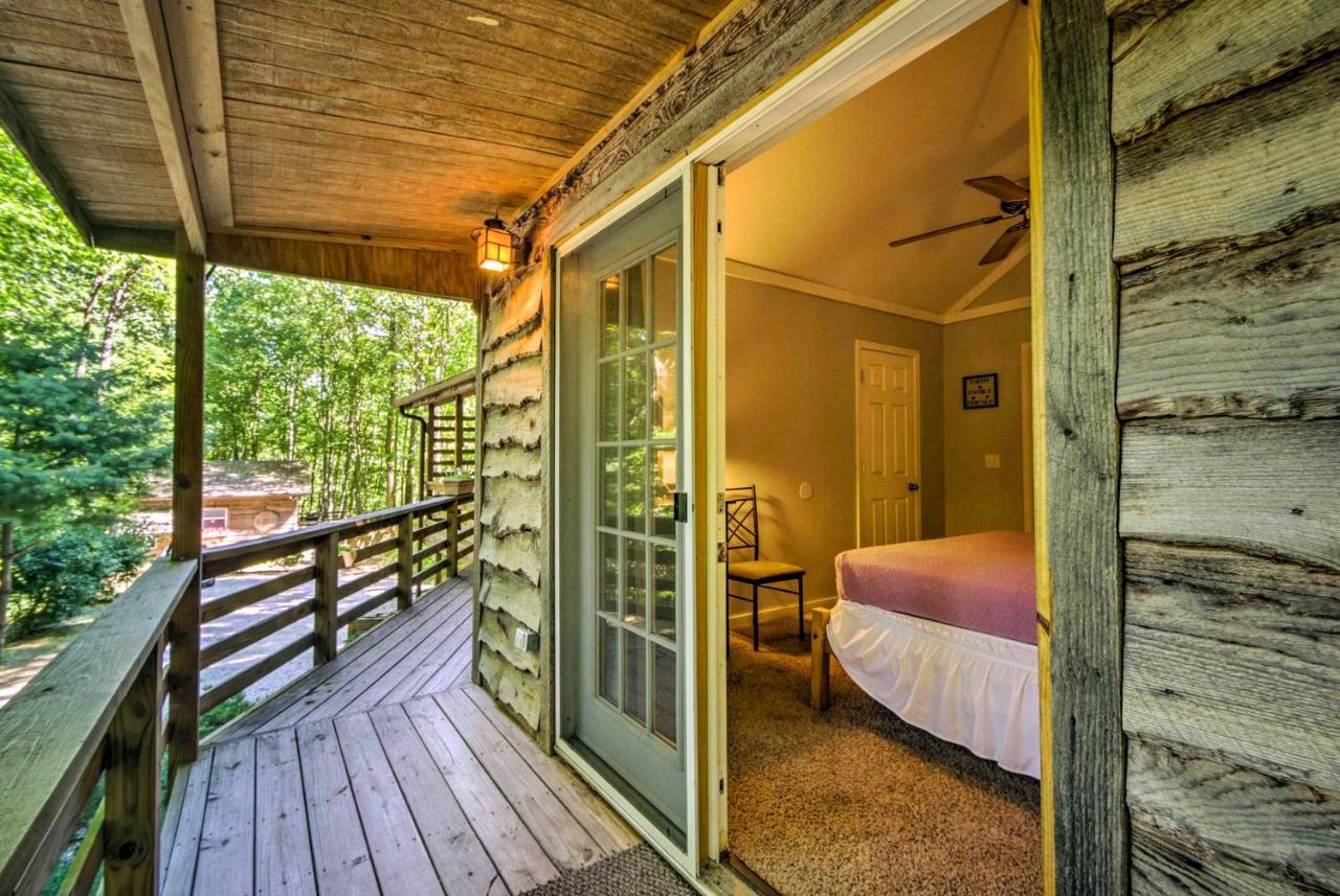 Cozy The Woodshop Cabin With Deck And Forest Views! Robbinsville Dış mekan fotoğraf